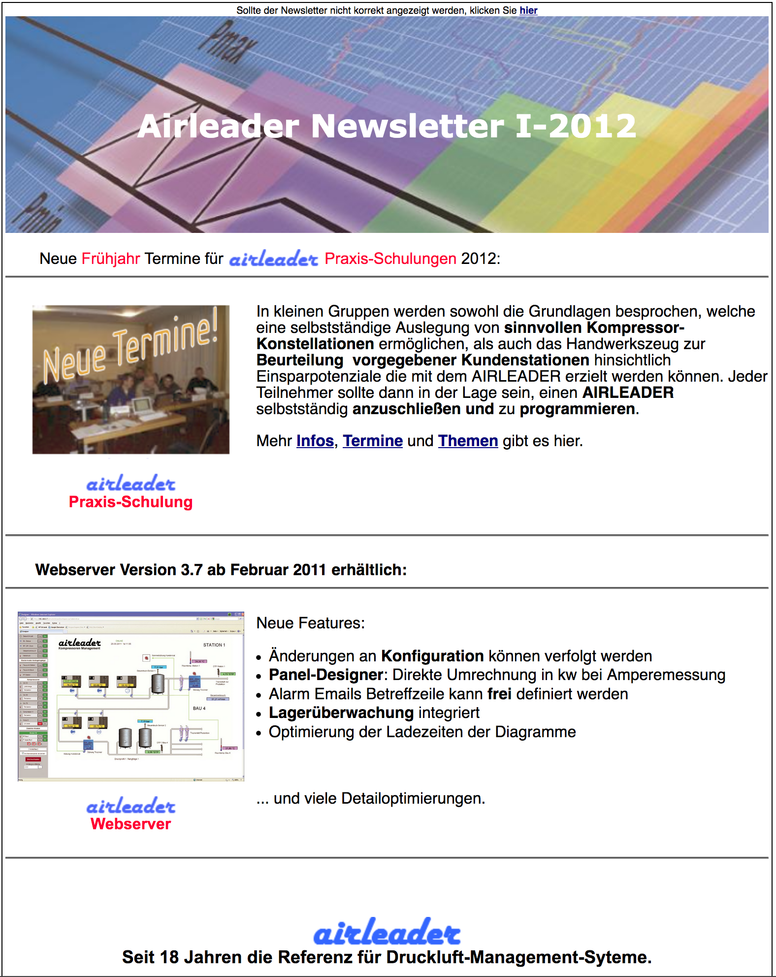 Airl Newsletter I 2012 Airl Newsletter I 2012