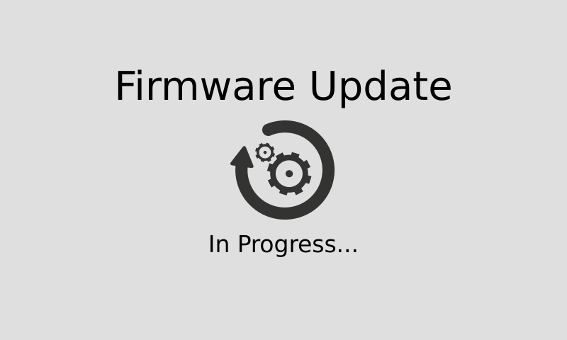 Firmware Upgrade Firmware Upgrade